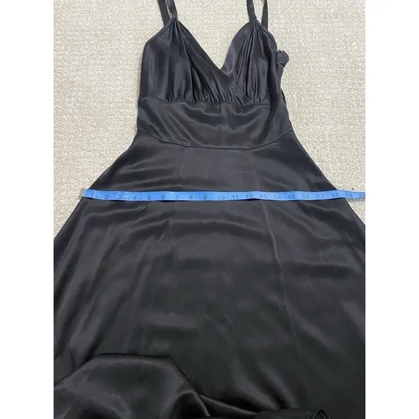 Trashy Diva Black Maxi Dress Size XS 100% silk - Image 13