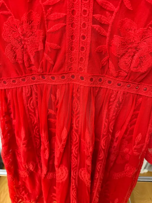 Altar'd State Red Dress - Image 5