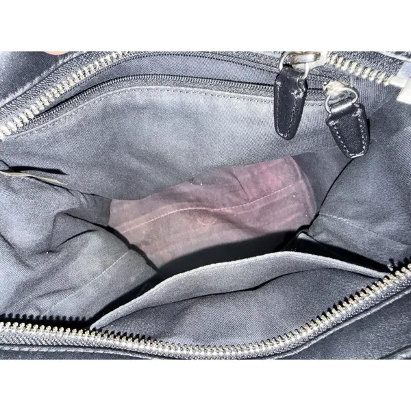 COACH Legacy Leather Mini Tanner Black Crossbody Tote Bag 48894 1‎ - Image 8