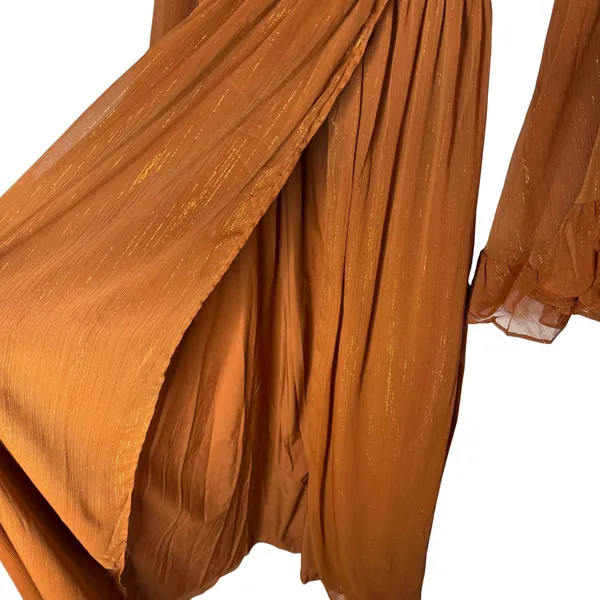 Showpo Chiffon Dangerous Woman Maxi Dress 6 Maternity Engagement Fairycore Fall - Image 10
