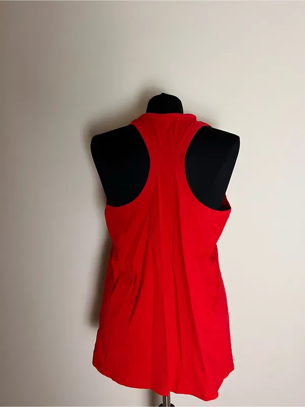Nike Red Athletic Tank with UGA and Swoosh - Image 3