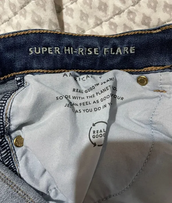 Outfitters Super Hi-Rise Flare Jeans - Image 4