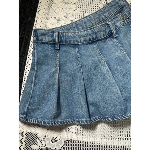 Free People Stephie Denim Skort - Image 2