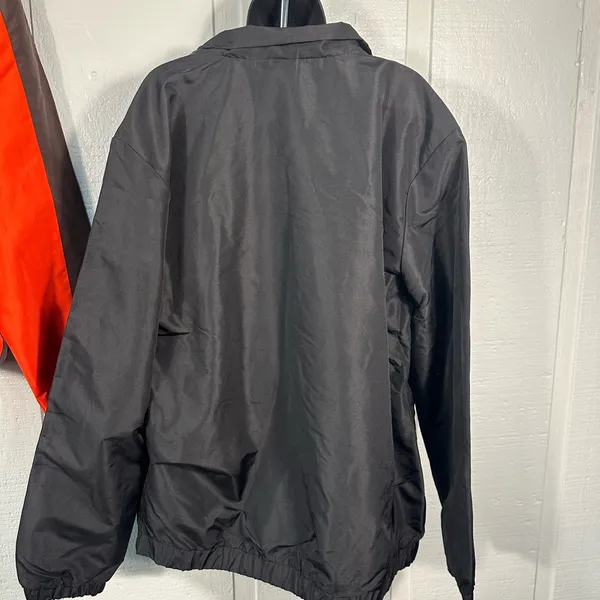 NFL Carolina Panthers Blue and Black Full Zip Windbreaker Size XL NWOT - Image 6