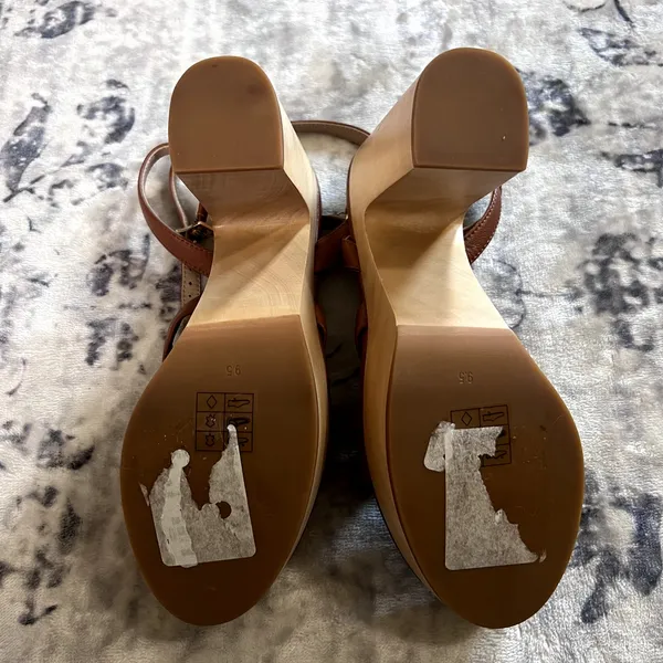 PAIGE Cayden Ankle Strap Heeled Sandal Sz 9.5 - Image 5