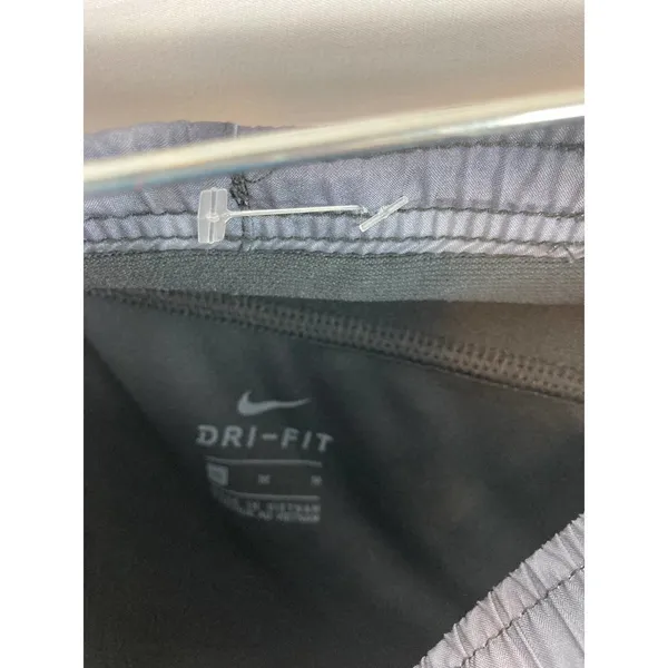 Nike Dri Fit Running Shorts grey black pattern size medium - Image 3