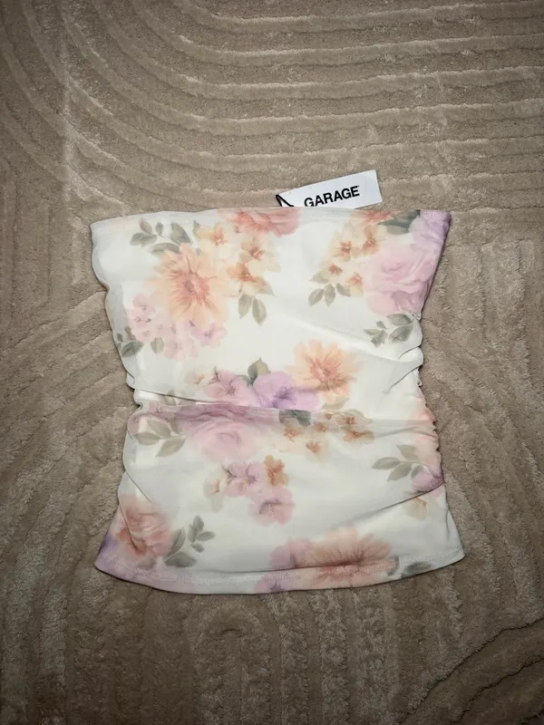 Garage Ruched Tube Top - Image 2