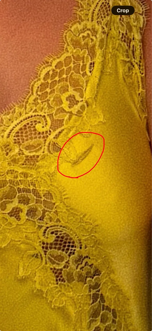 Zara Lace-Trim Slip Satin Maxi Dress in Mustard Chartreuse Yellow - Image 8