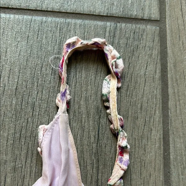 Floral Pink Mini Dress - Image 7