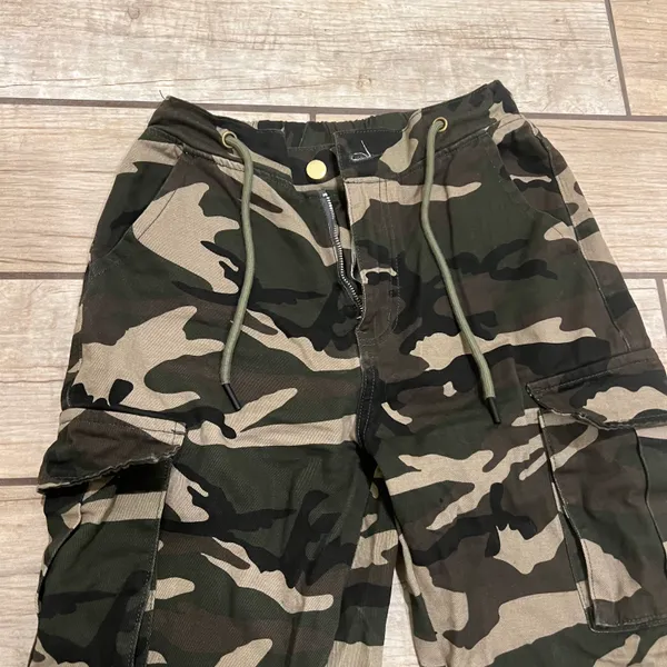 Cargo Army Pants Camouflage Pants High Waist Cargo Pants Track Pants Joggers Harem Pants Leggings - Image 6
