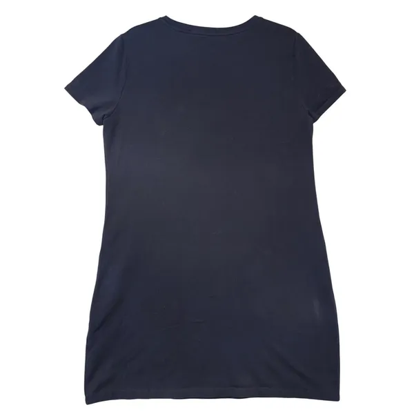 Tommy Hilfiger Womens‎ Navy Blue T-Shirt Dress Side Stripe Logo Large L - Image 6