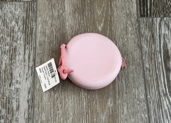 NWT Water Bottle Pouch In Pink w Fidget Poppers Zips Shut - Image 6