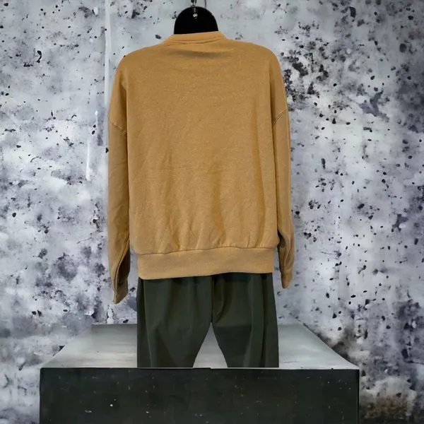Reflex Fleece‎ Henley Sweatshirt Tan size small - Image 6