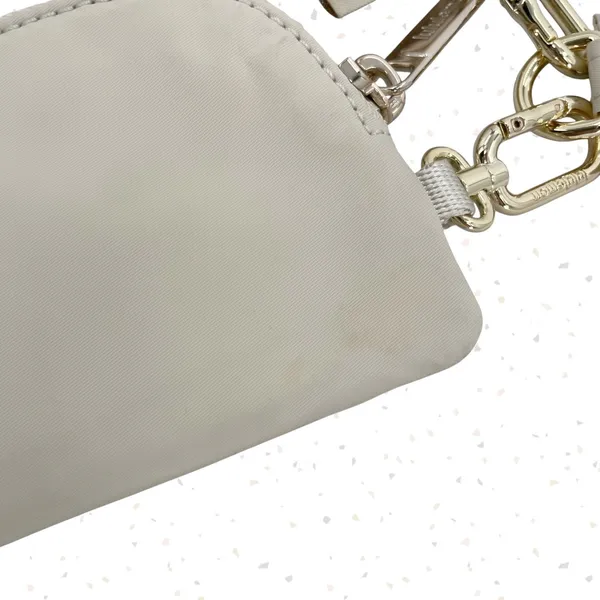 Lululemon Dual Pouch Wristlet Plush Fleece Natural Ivory Gold Cozy Fall Wallets - Image 8
