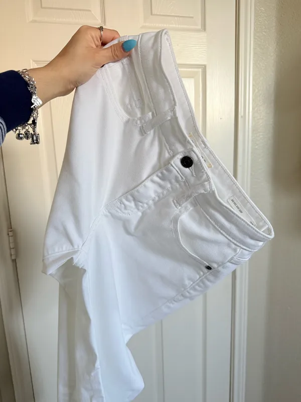 Harper Heritage White Jeans - Image 3