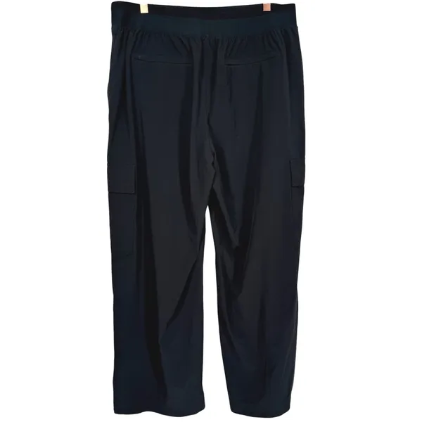 Athleta Womens Brooklyn Heights Wide Leg High Rise Cargo Pants Black Size 16 - Image 5
