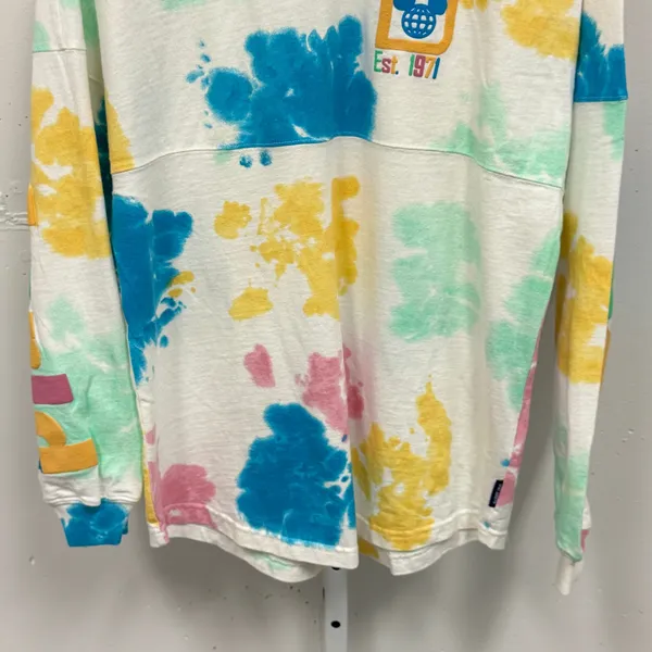 2022 Disney Parks Walt‎ Disney World Spirit Jersey Tie Dye Long Sleeve Small - Image 4