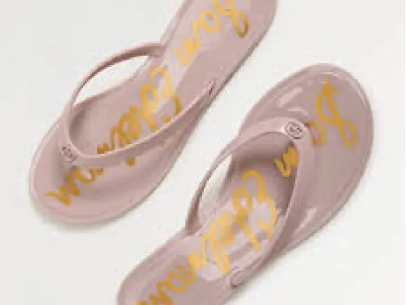 NEW sam edelman dean jelly sandal in rose dust SZ-11 - Image 3