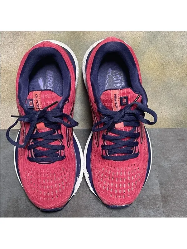 Brooks Glycerin 19 Red Women's Running Shoes Size 7.5B - Image 6