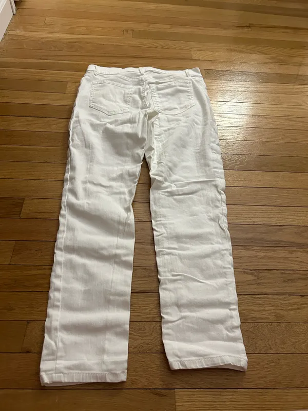 Ann Taylor White Jeans - Image 4