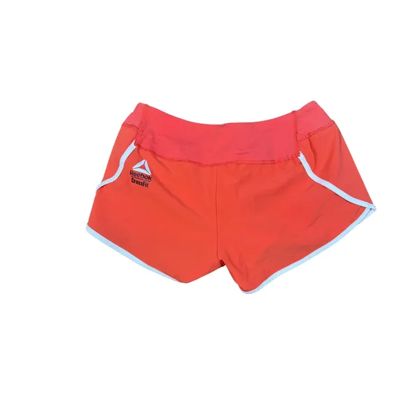 Reebok Crossfit Womens Orange White‎ Trim Running Shorts - Small - Image 4