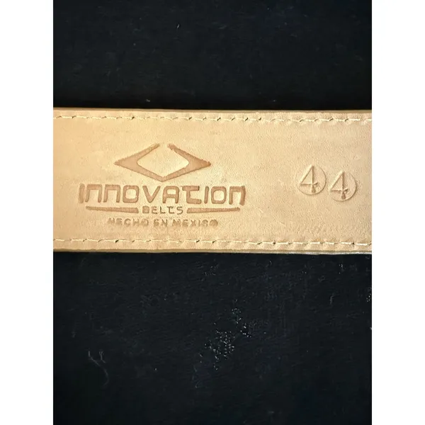 Women's Leather Western Belt Innovation Mexico Embroidered Floral Size 44‎ NWOT - Image 7