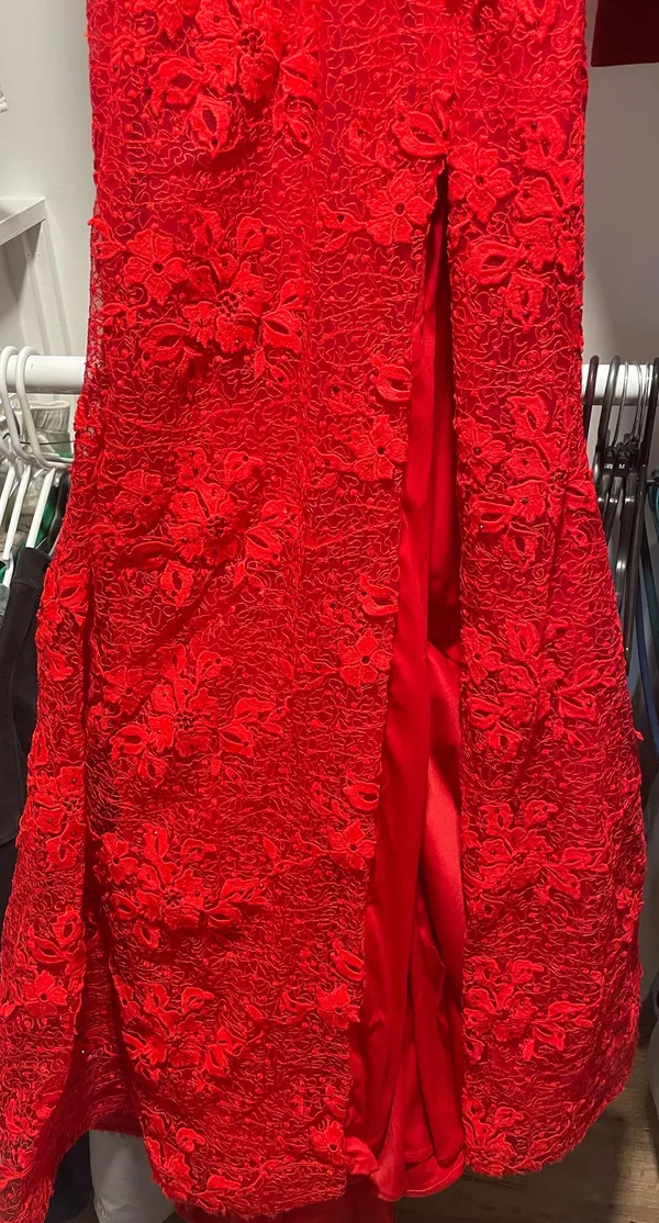 Clarisse Prom Dress red  - Image 5