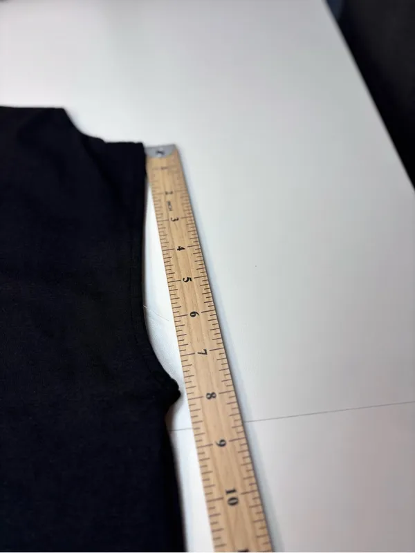 Zara Modal Cotton Blend Black Sleeveless Tank Top NWT Size M - Image 9