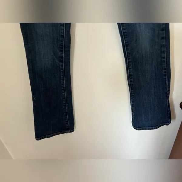 American Eagle Skinny Kick Jeans Size 0 Short Dark Wash - Image 5