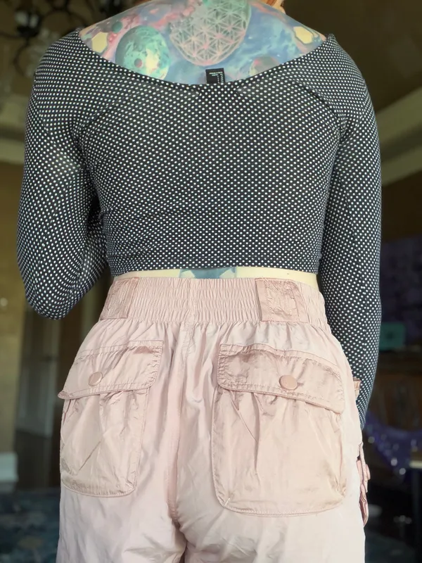 Crop Top Purple - Image 4