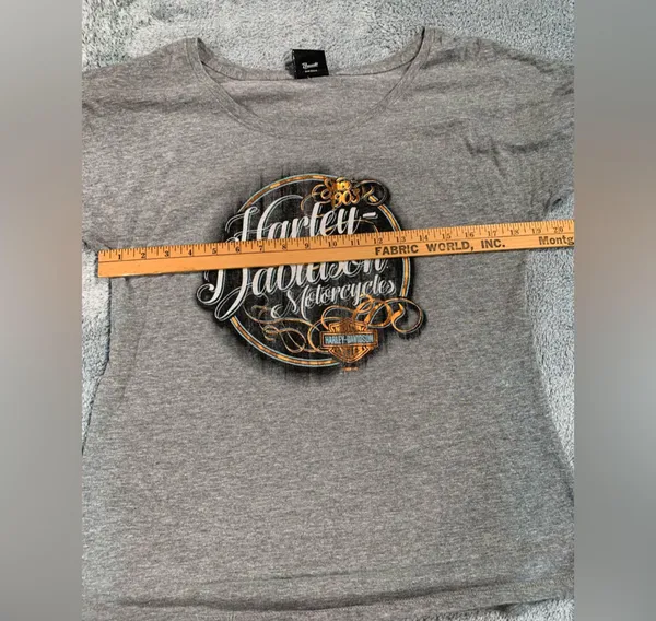 Harley Davidson six bends fort myers florida angel wings tee - Image 5