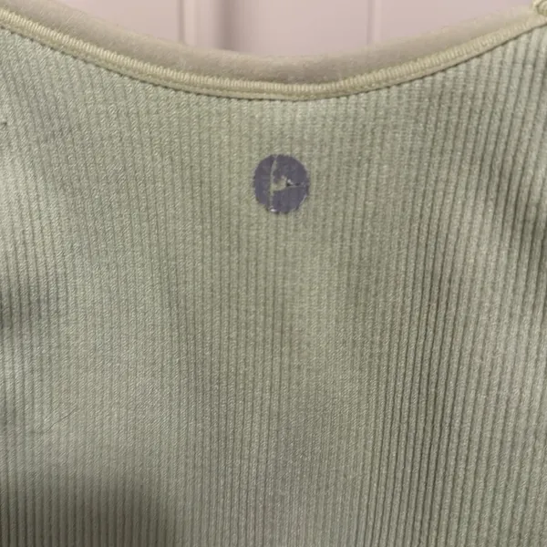 Cropped athletic top Green - Image 3