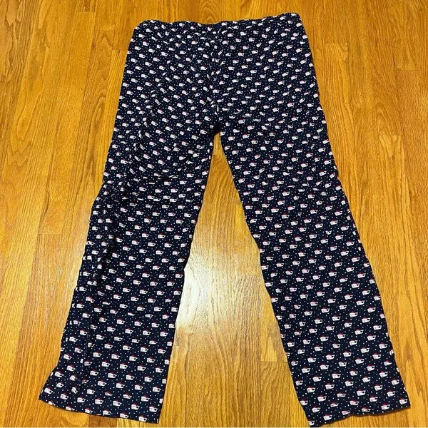 Vineyard Vines navy christmas pj pants - Image 5