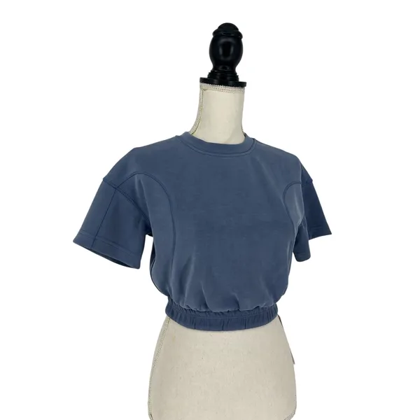Lululemon Softstreme Gathered Tee in‎ Blue - Image 6