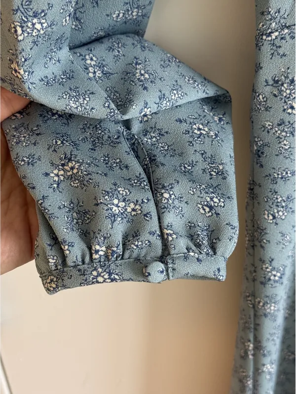 Levi’s Delray Long Sleeve Mini Dress Medium - Image 7