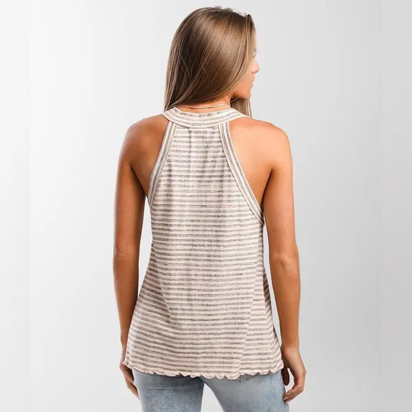 Buckle Striped Tank Top - Image 2