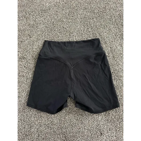 Kamo Fitness Biker Shorts Womens Size M Black High Waist Athletic - Image 2