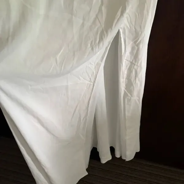 Lulus Romance for the Ages White Long Sleeve Maxi Dress - Image 9
