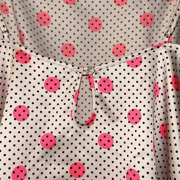 Vintage Victoria’s Secret Size XS Polka Dotted Cami - Image 5