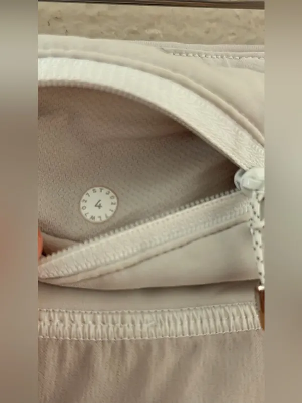 Lululemon Women's High-Waist Performance Shorts in Beige size 4 - Image 5