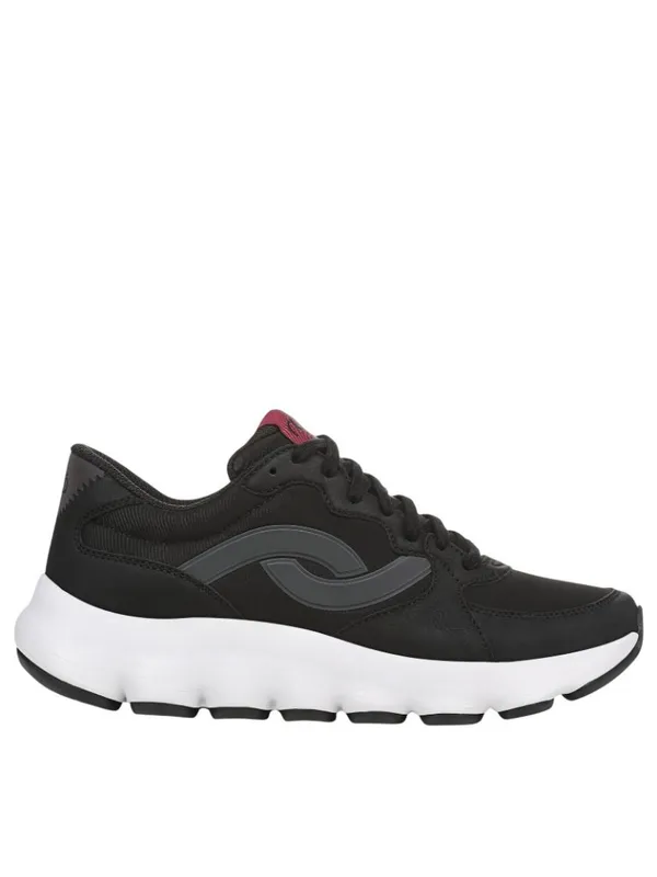 NWT Ryka PodFlow Retro Mesh Walking Shoes Low Top Lace-Up J5714M1 Black 9W - Image 6