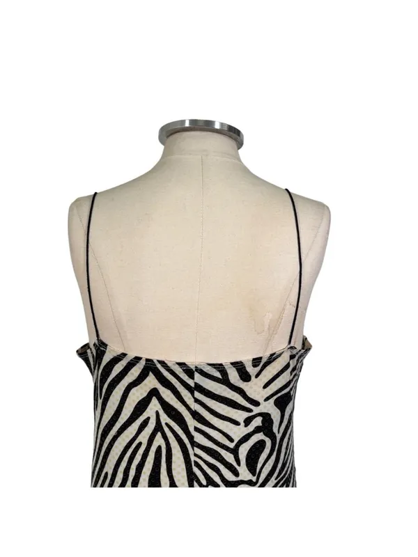 Vintage DMBM 90s Y2k Sleeveless Mini Dress Size Medium - Image 9