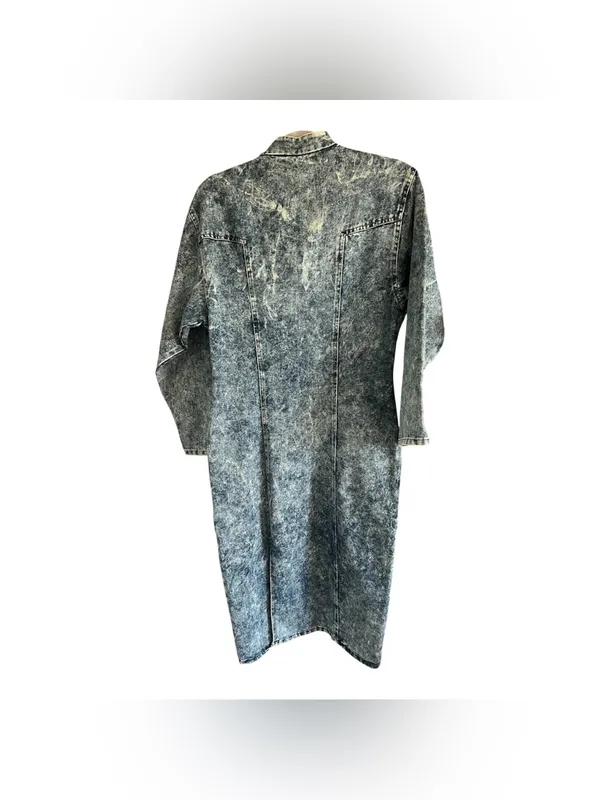 Chameleon Acid Wash Denim Long dress - Image 2