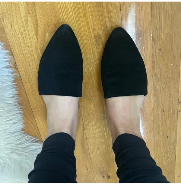 Steve Madden Black Suede Mules - Image 3
