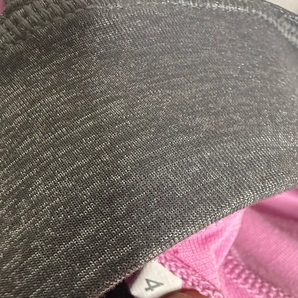 Lululemon If You're Lucky Bra Vintage Pink / Heathered Slate - Image 9