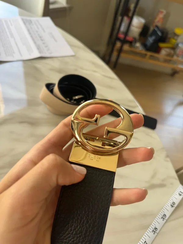 Reversible Gucci Belt - Image 7