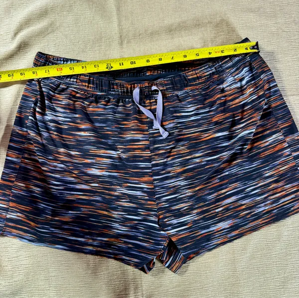Brooks Women’s XL Running Shorts Multicolor Print Drawstring Athletic SP23 211428 - Image 8