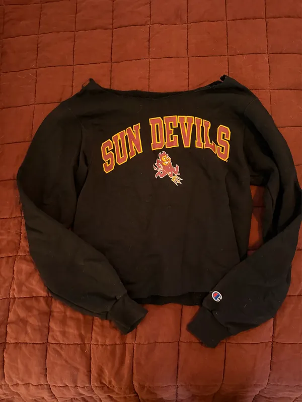 ASU Sun Champion Devils Pullover Sweater - Image 2