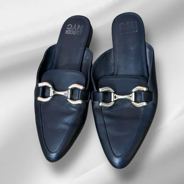 Steve Madden Madden NYC Black Slip Ons - Image 2