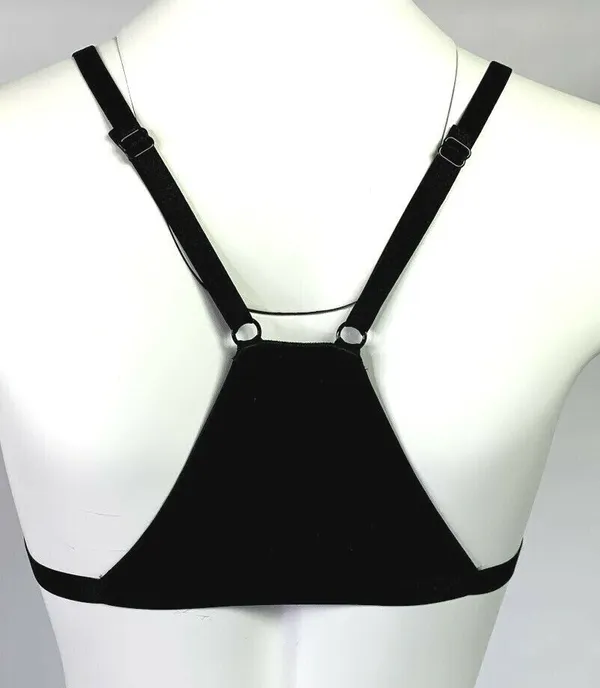 New Victorias Secret Bralette Front Close Bra Sizes Small S/P XS Black NWT - Image 3